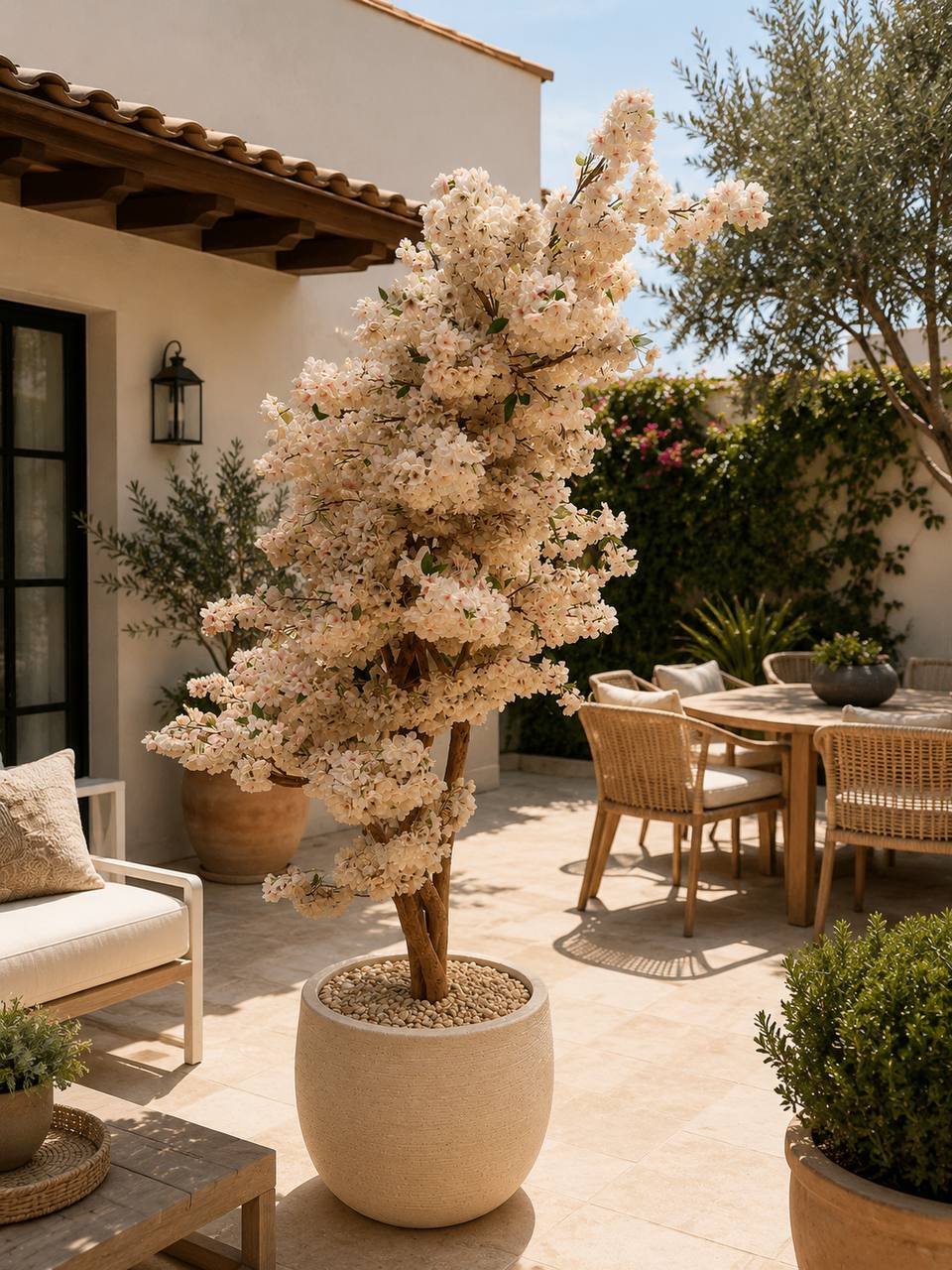 Árbol Cerezo Champán 230cm premium tono champán - Blossen by Mar